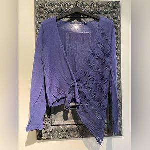 Anthropologie Knitted & Knotted sweater open front cardigan